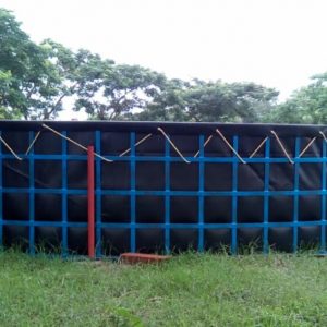 Tanque de geomembrana de 6 m