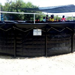 Tanque de geomembrana de 4 m